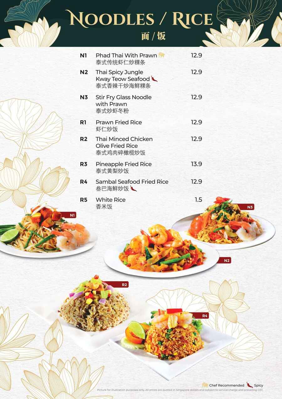 Buffet Menu Page 7